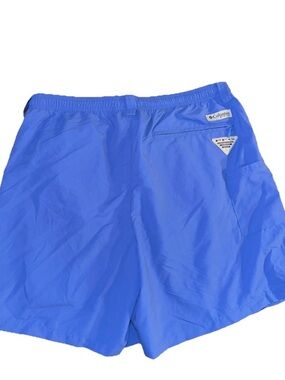 Columbia PFG Backcast III Lined M 6" Water Shorts Trunks Blue Mens FM4009 Medium